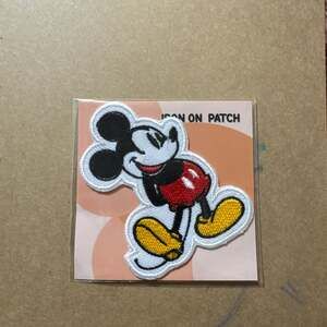 Mickey Mouse Classic Embroidered Iron-On Patch